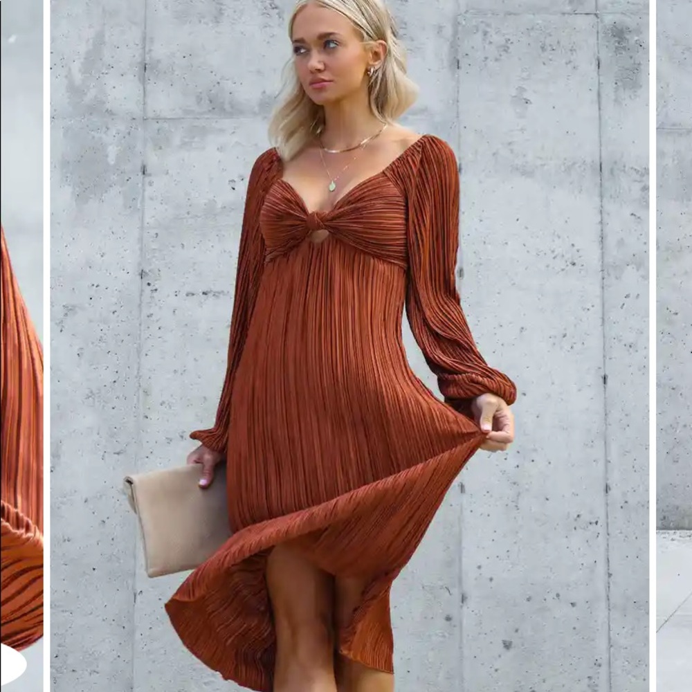 Cut out midi dress